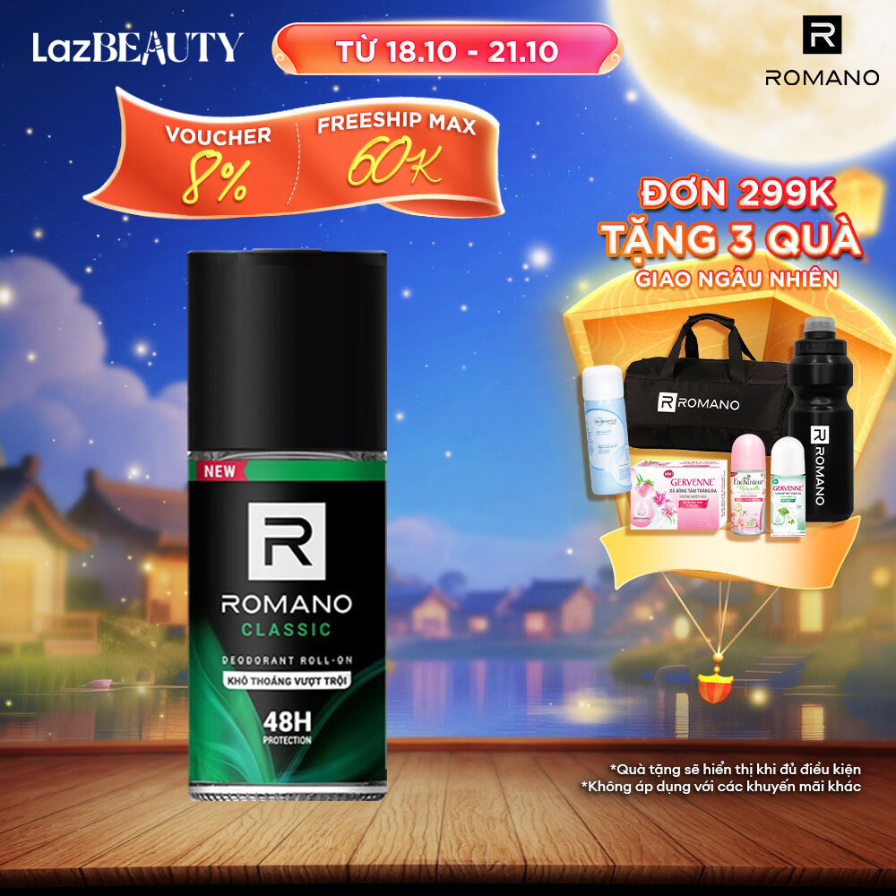 Lăn khử mùi Romano Classic 50ml