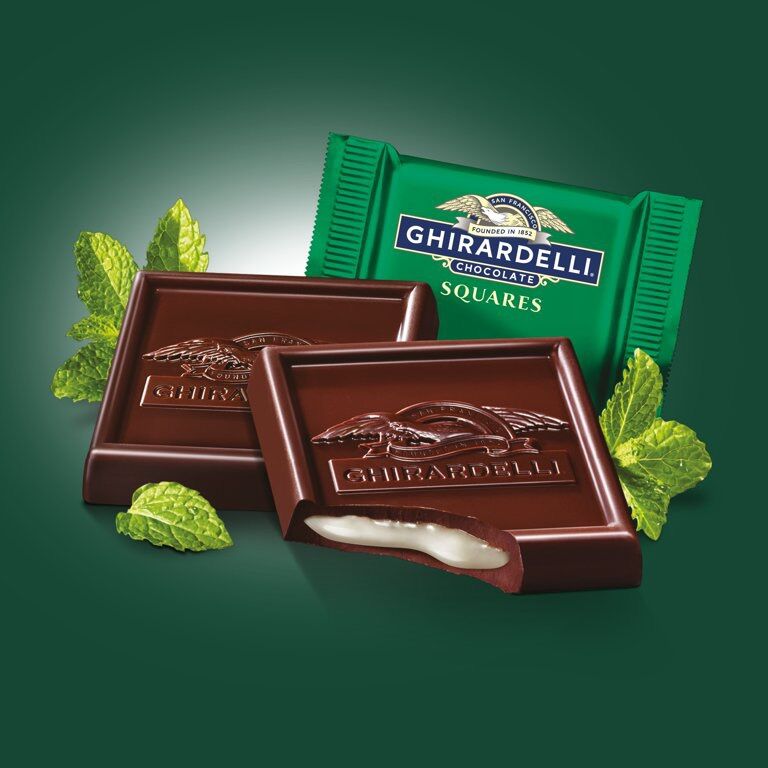 Chocolate cao cấp GHIRARDELLI Dark Chocolate Mint , 151g