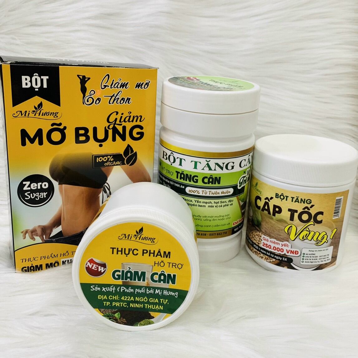 BỘT GIẢM CÂN MỊ HƯƠNG CHÍNH HÃNG