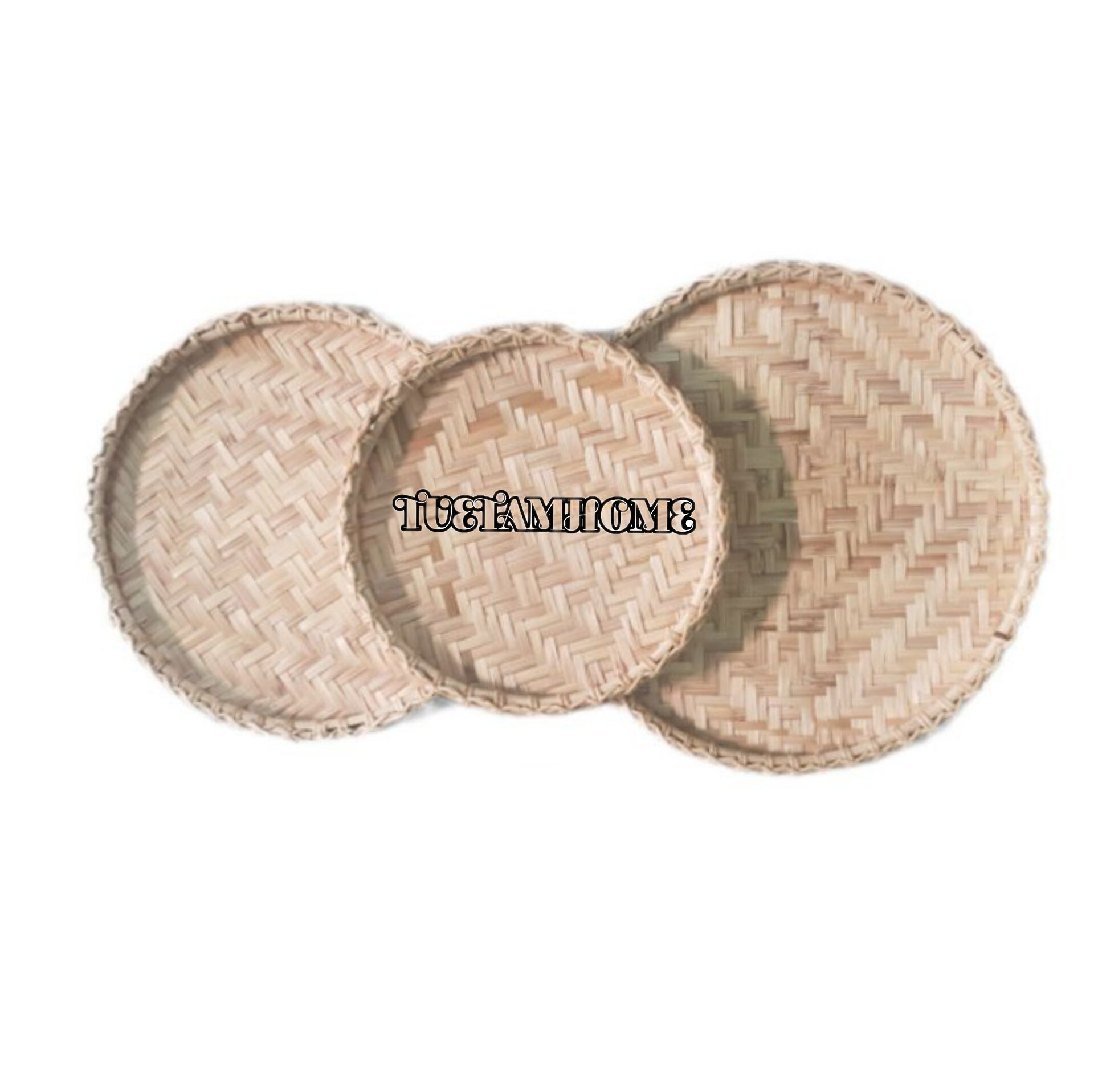 Mẹt tre đựng đồ ăn, , mẹt tre trang trí, mẹt tre decor,