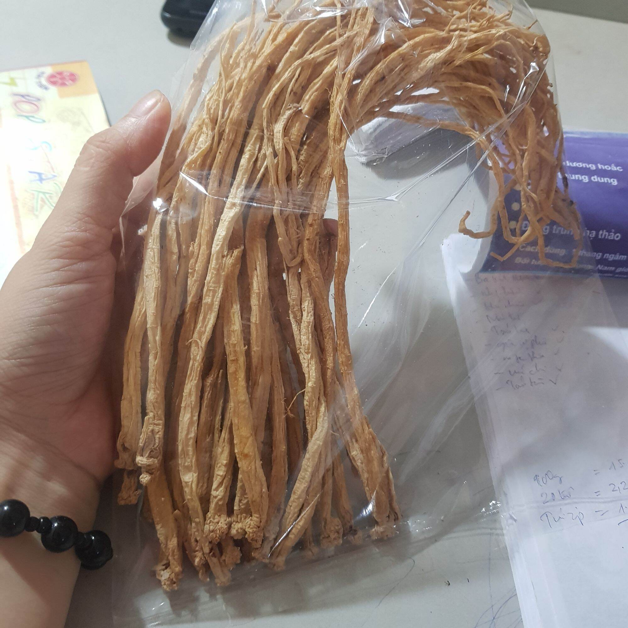 100gr đẳng sâm ngâm rịu bồi bổ cơ thể
