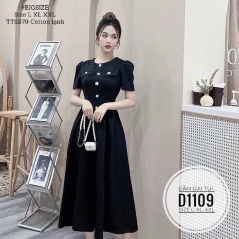 Bigsize 60- 90kg ĐẦM DÀI TÚI