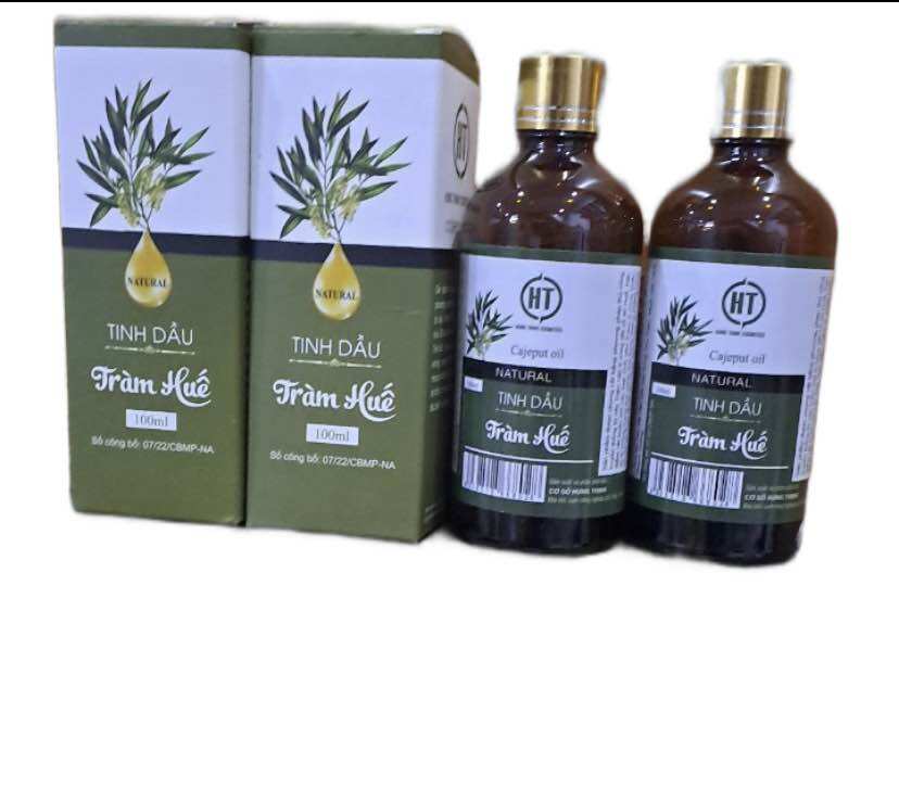 Tinh dầu tràm Huế dùng cho mẹ và bé dùng tắm bé xông phòng đuổi muỗi chai 100ml
