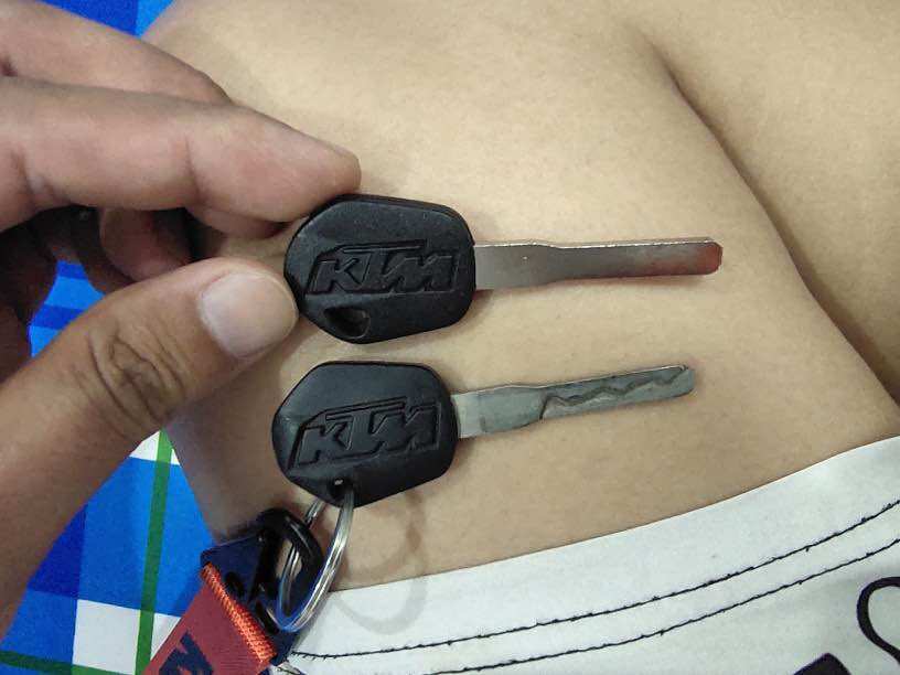 Phôi chìa khoá xe KTM DUKE chính hãng