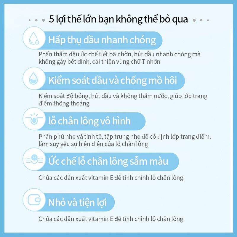 Phấn Phủ Trắng Da Kiềm Dầu ZA Chống Nắng 5g