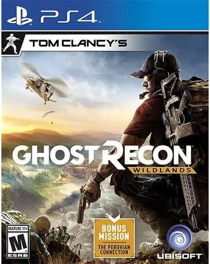 Đĩa game ps4 : Tom Clancy’s Ghost Recon widland- like new