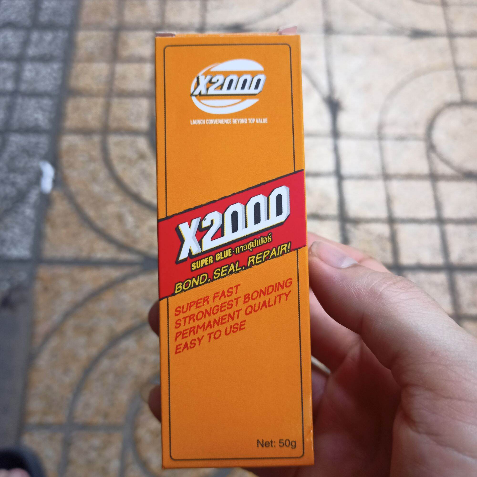 Keo dán đa năng x2000 dán nhựa, sắt, đá, gỗ, dày dép 50ml