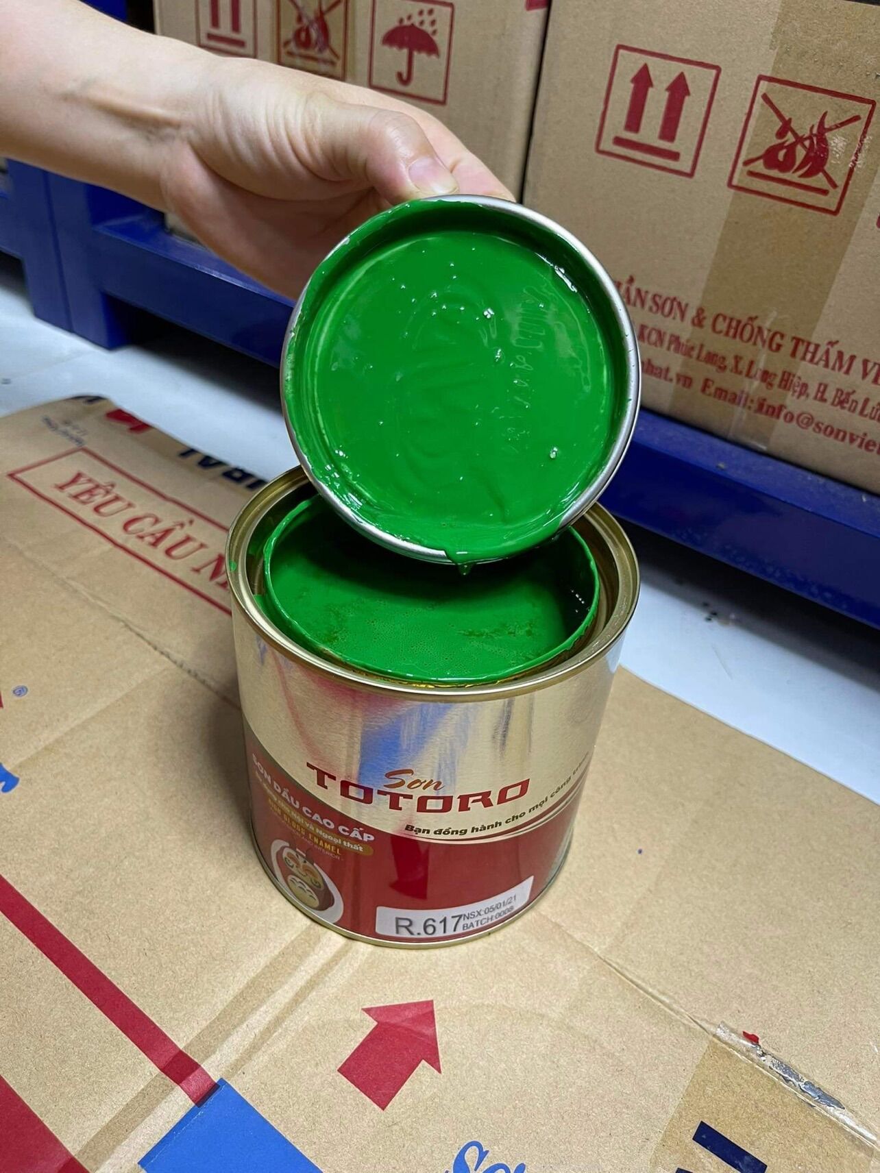 Sơn Dầu Sắt gỗ hàng cao cấp 800ml