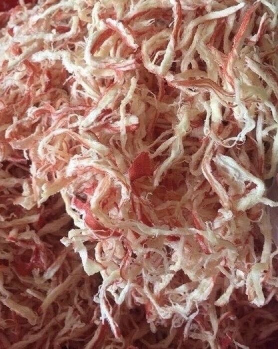 Khô mực hấp nước dừa xé sợi gói 500gr