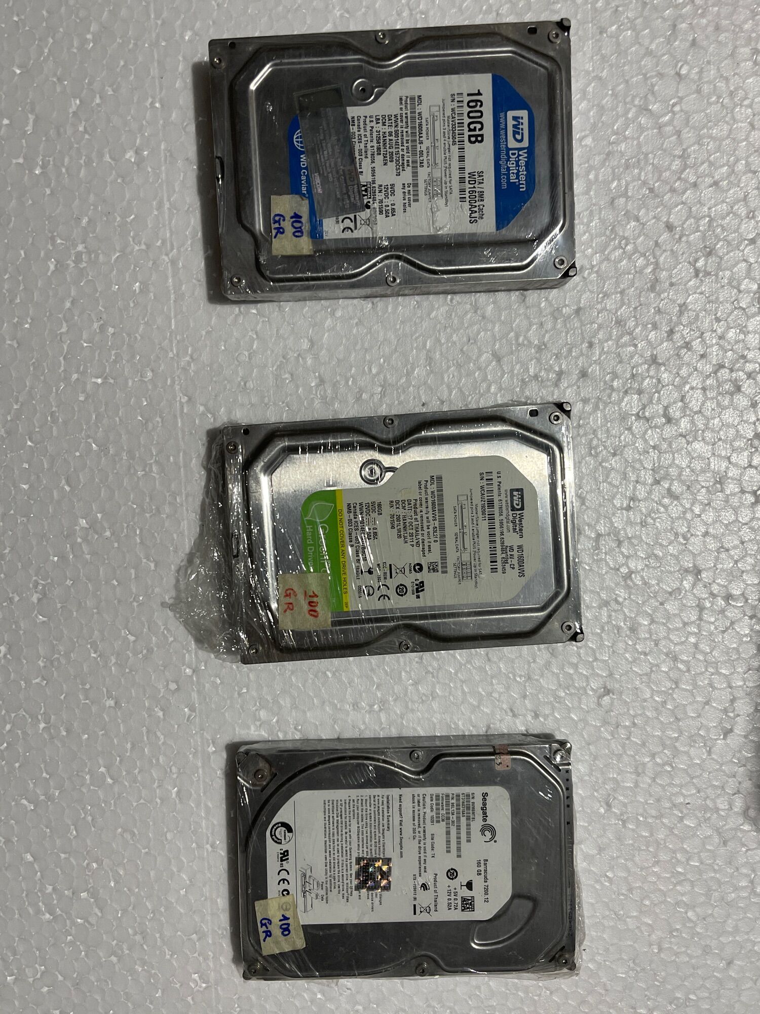 Ổ Cứng HDD SATA 160Gb 160G SATA dùng cho PC Sức khỏe GOOD