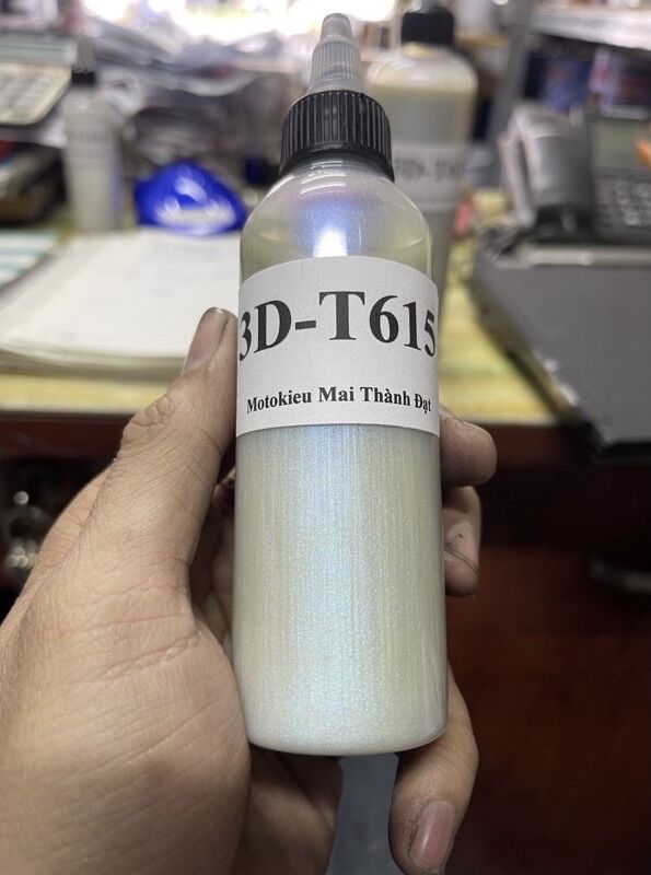 Màu Sơn Titan 3D-T615 Chuyển Đổi Góc Nhìn ( Sơn oto xe may ) đóng chai 100gam.MotokieuMaithanhdat