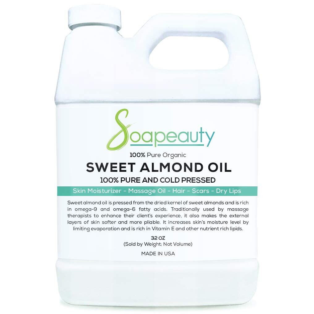 Dầu hạnh nhân sweet almond oil organic ép lạnh nguyên chất