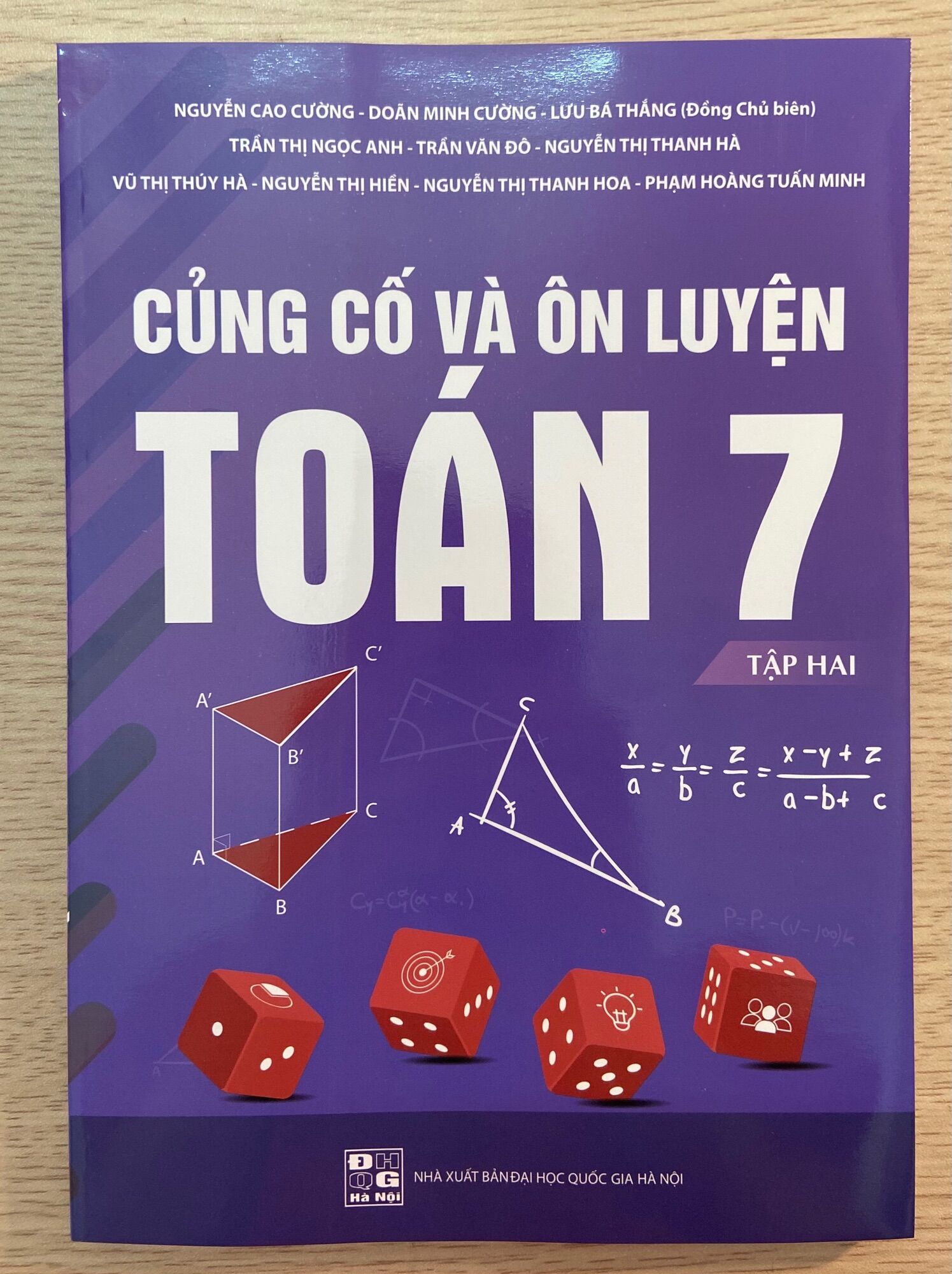 Củng cố và ôn luyện toán 7 tập 2