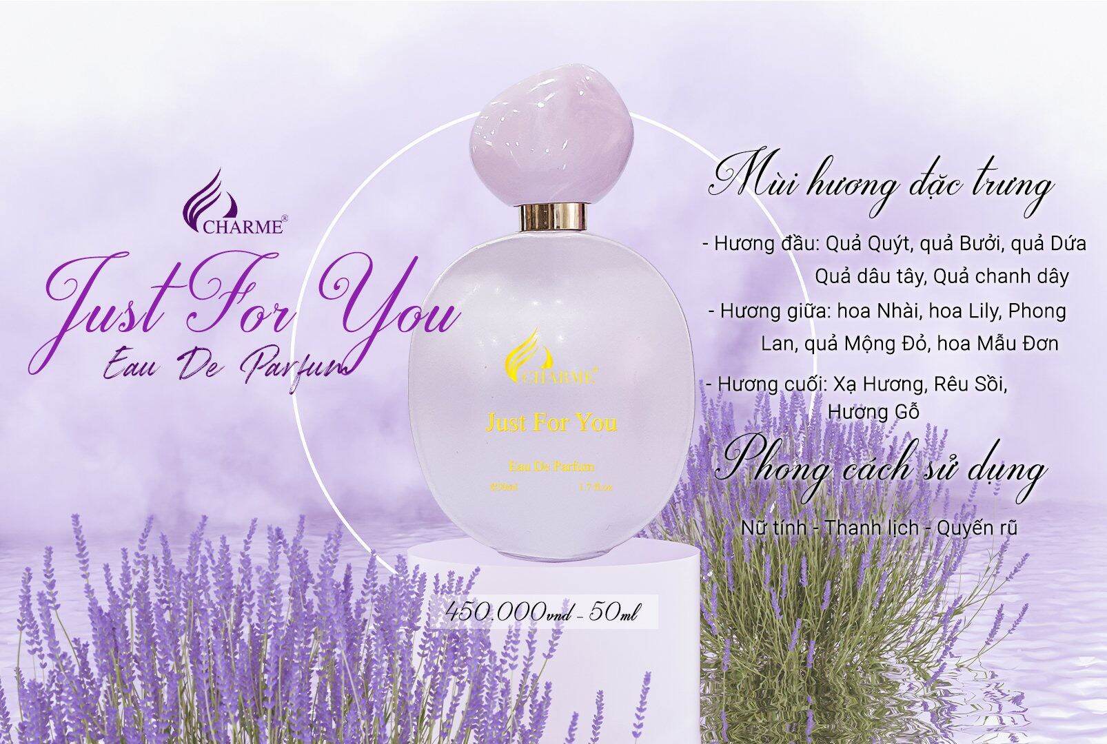 nước hoa nữ Just for you 50ml