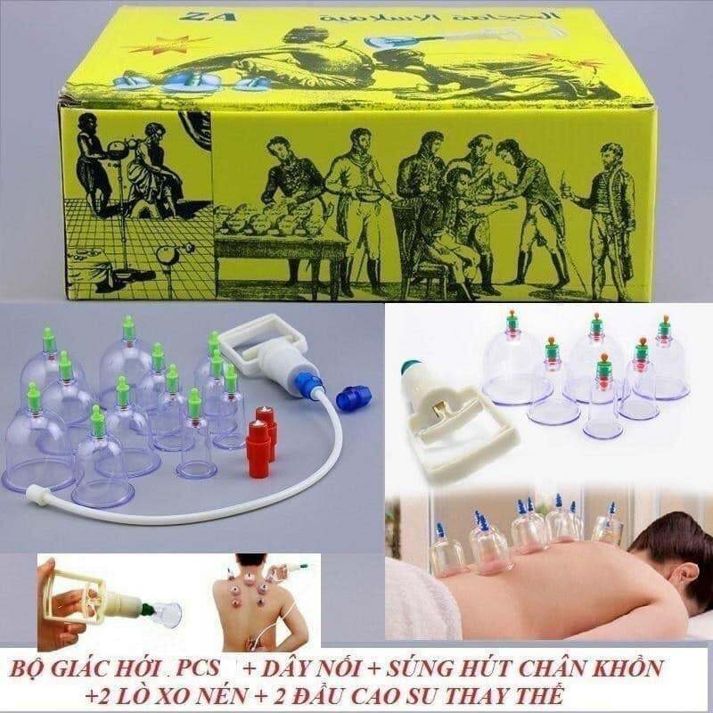 Dụng cụ giác hơi 12 món không dùng lửa