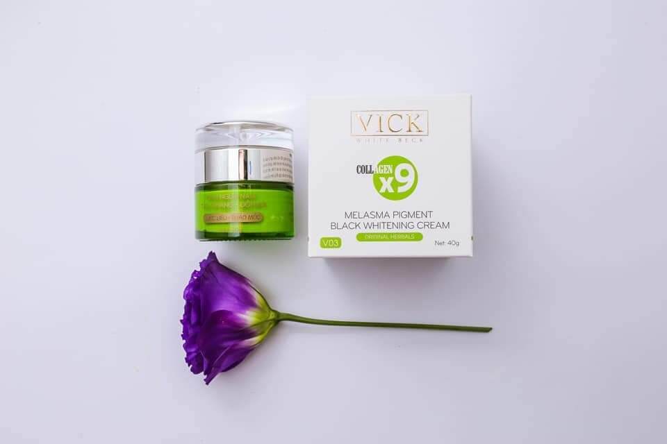 Kem vick white beck collagen x9 ngừa nám tàn nhang đồi mồi 40g