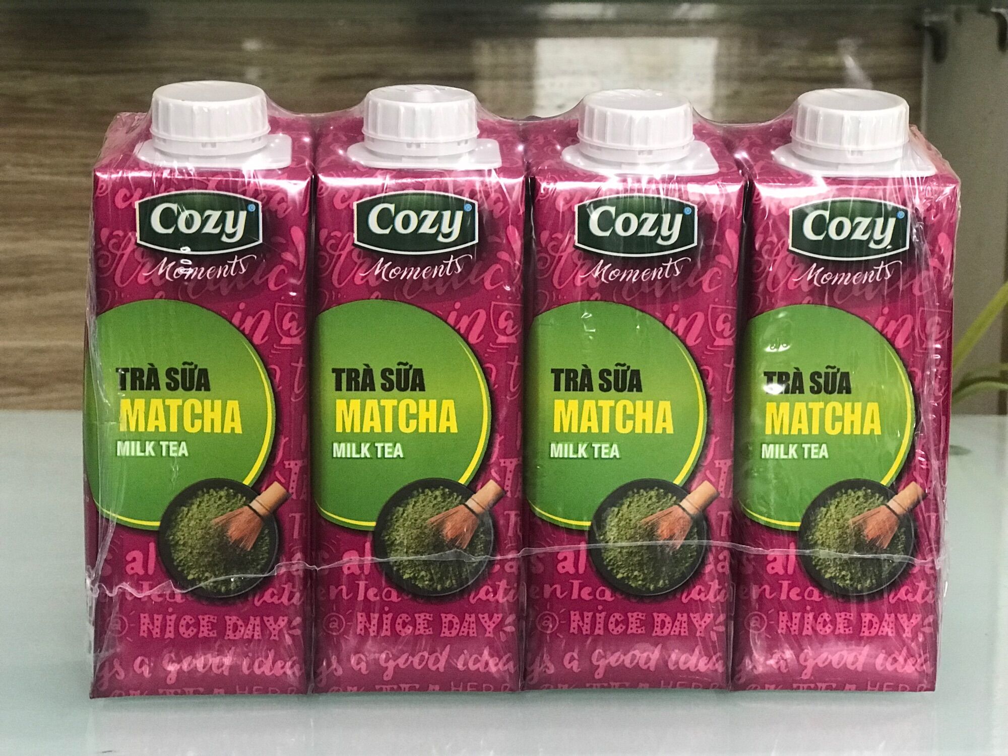 [HCM]1 thùng Trà Sữa Matcha  24 hộp / 6 lốc *4 hộp / hộp 225ml