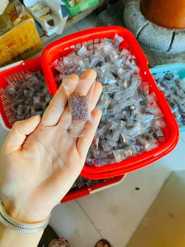 500g kẹo chuối phủ cơm dừa sáp