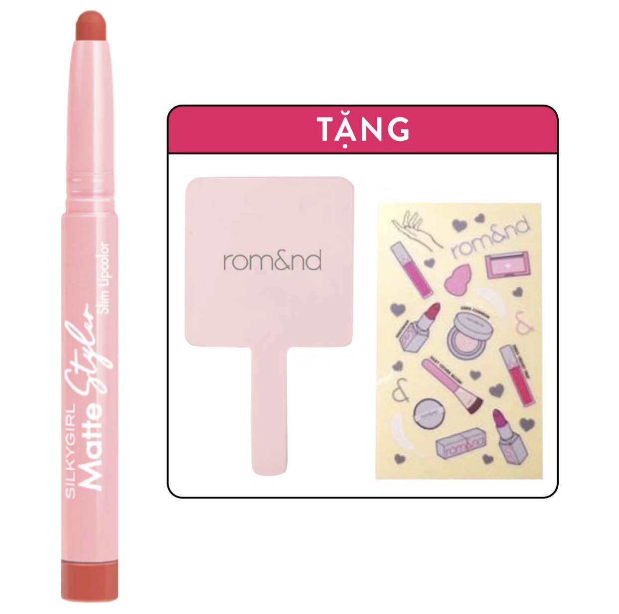 Son Bút Chì Silkygirl Matte Styler Slim