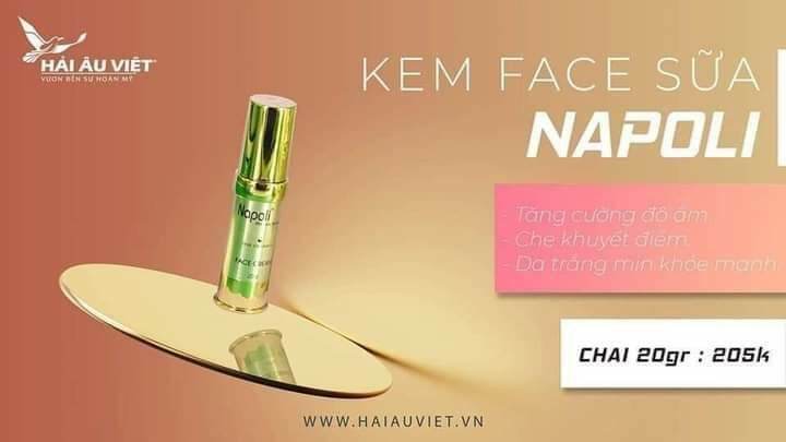 KEM FACE SỮA NAPOLI 20GR