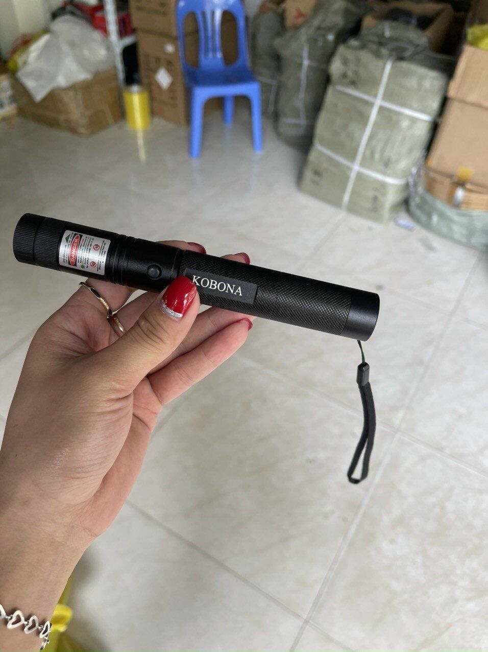 Đèn Laser siêu sáng - Ánh sáng xanh