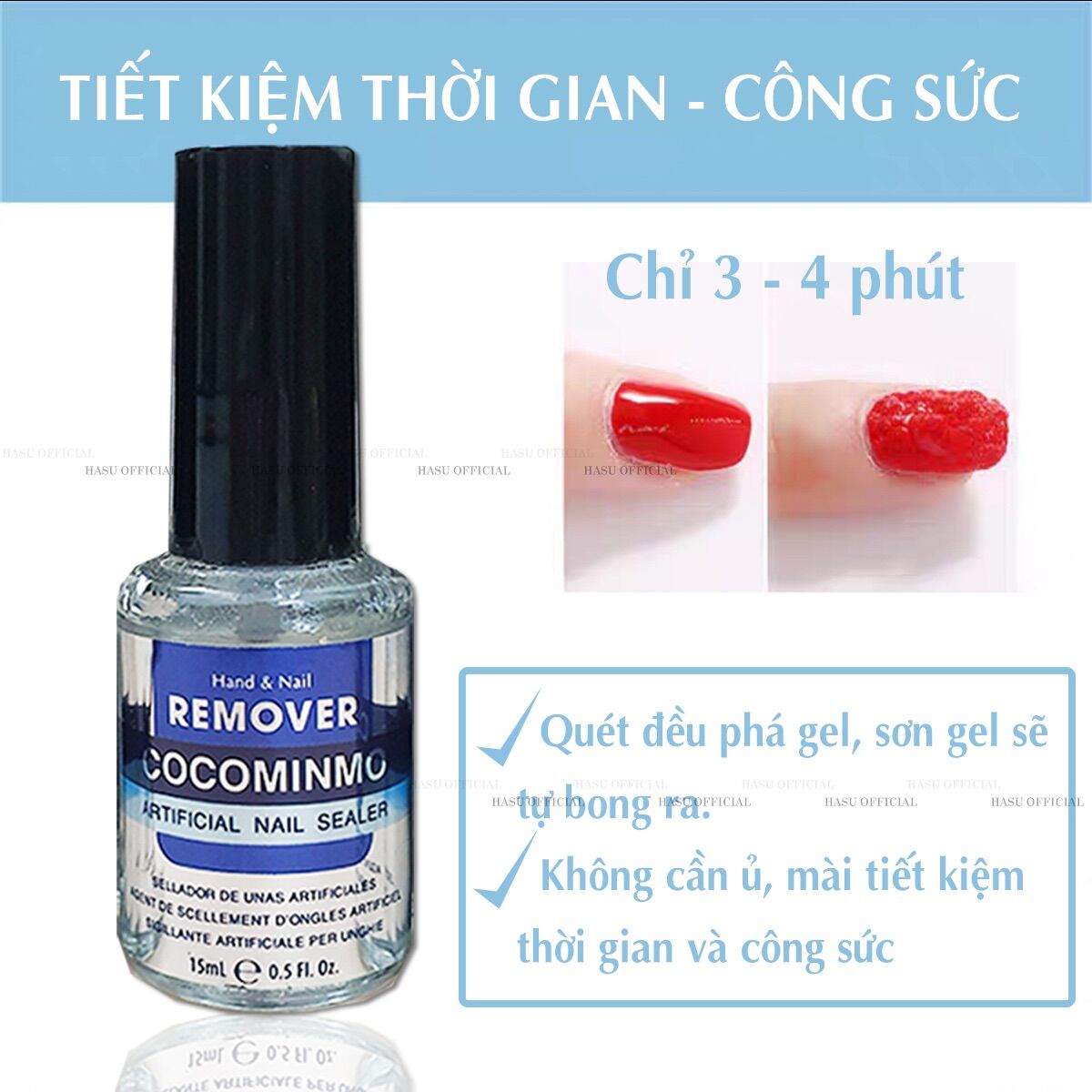 Phá gel coco - phá gel lạnh không nóng rát ( hàng chuẩn loại 1 )