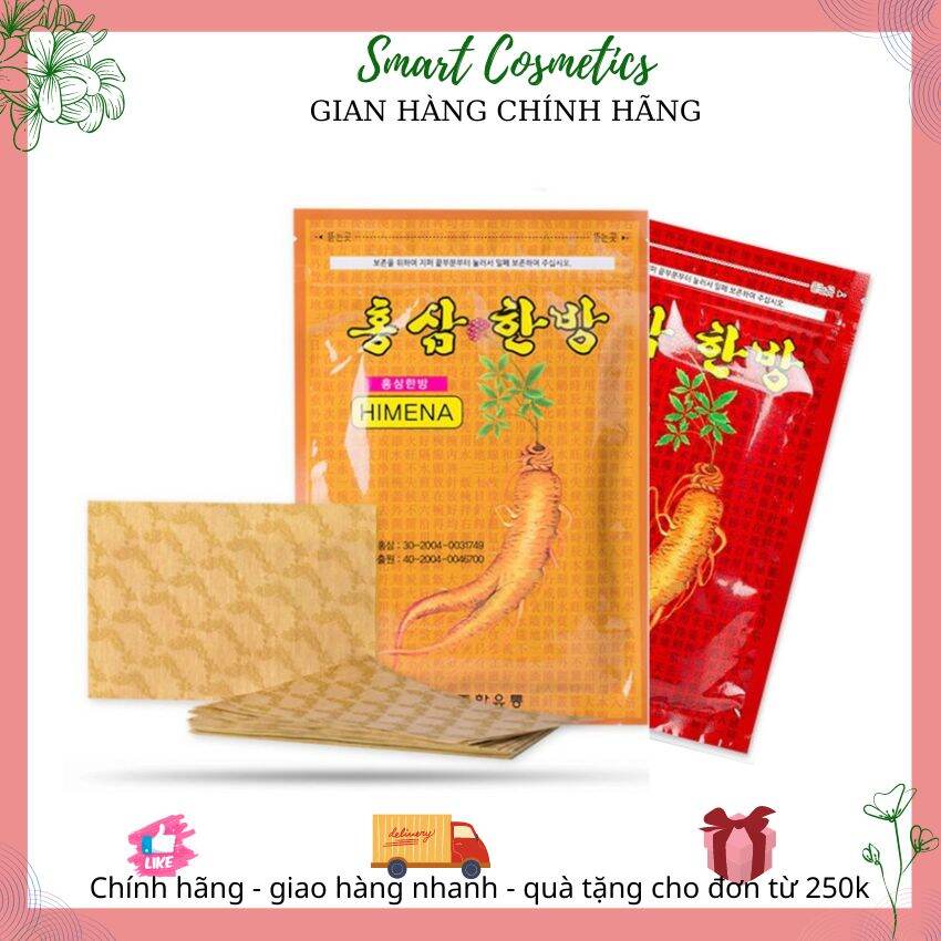 Cao dán hồng sâm hàn quốc Himena giảm nhức mỏi