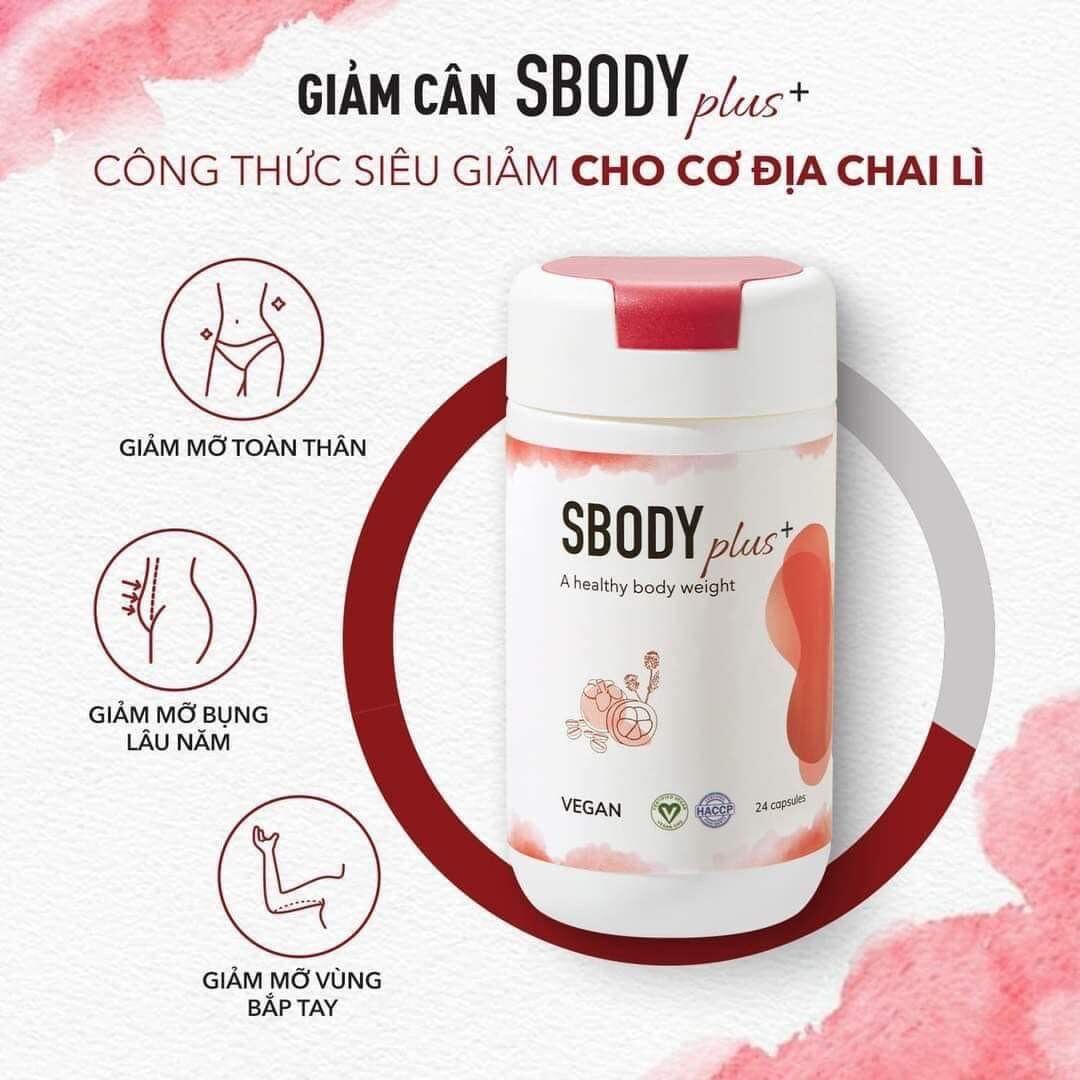 GIẢM CÂN SBODY PLUS+ (1 HỘP 24 VIÊN)