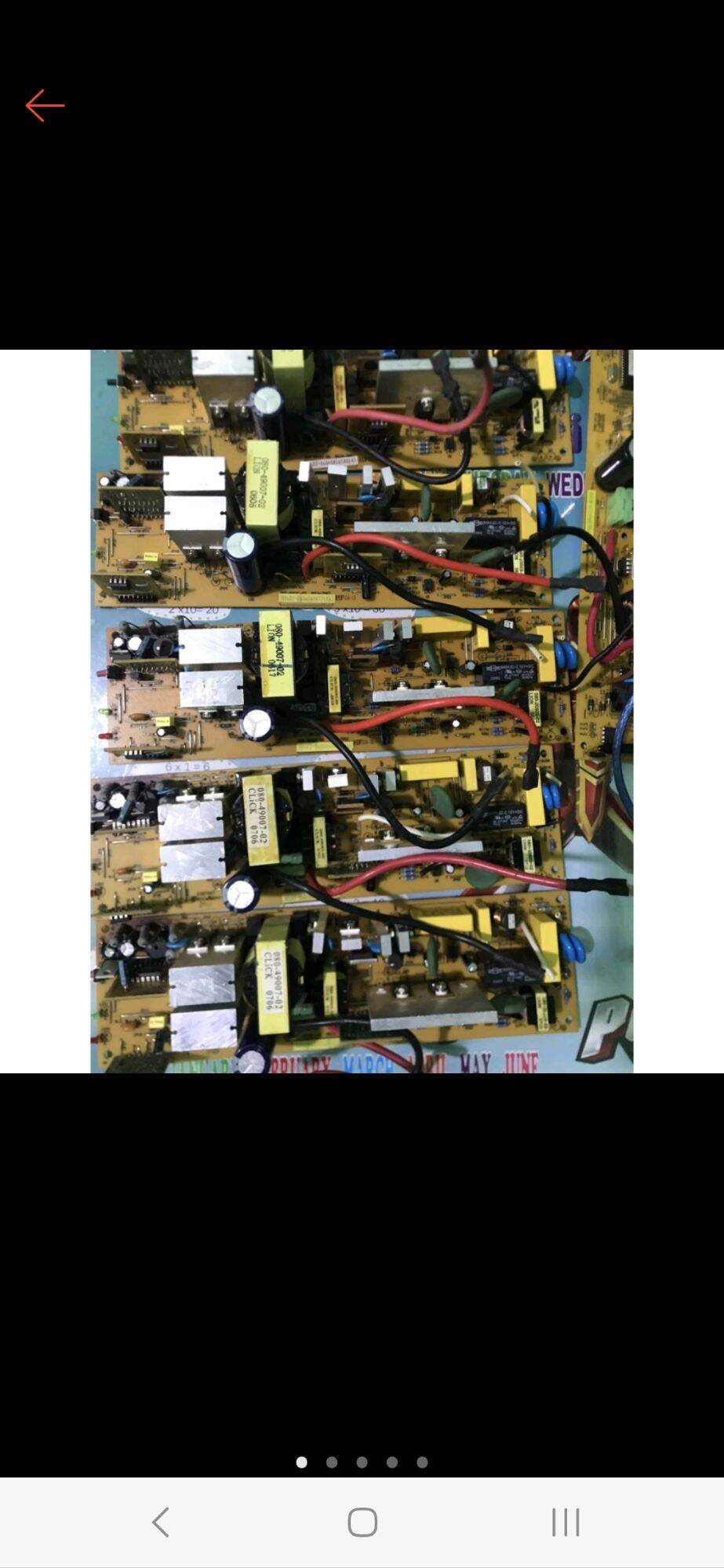 Xác 2 mạch tg500 cho thợ lấy linh kiện. giá 2 cái
