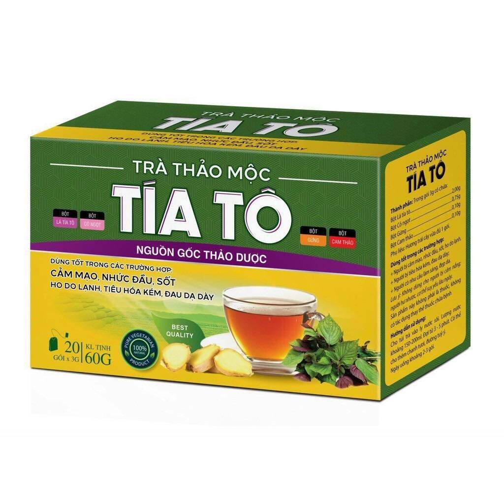 Trà thảo mộc Tía Tô