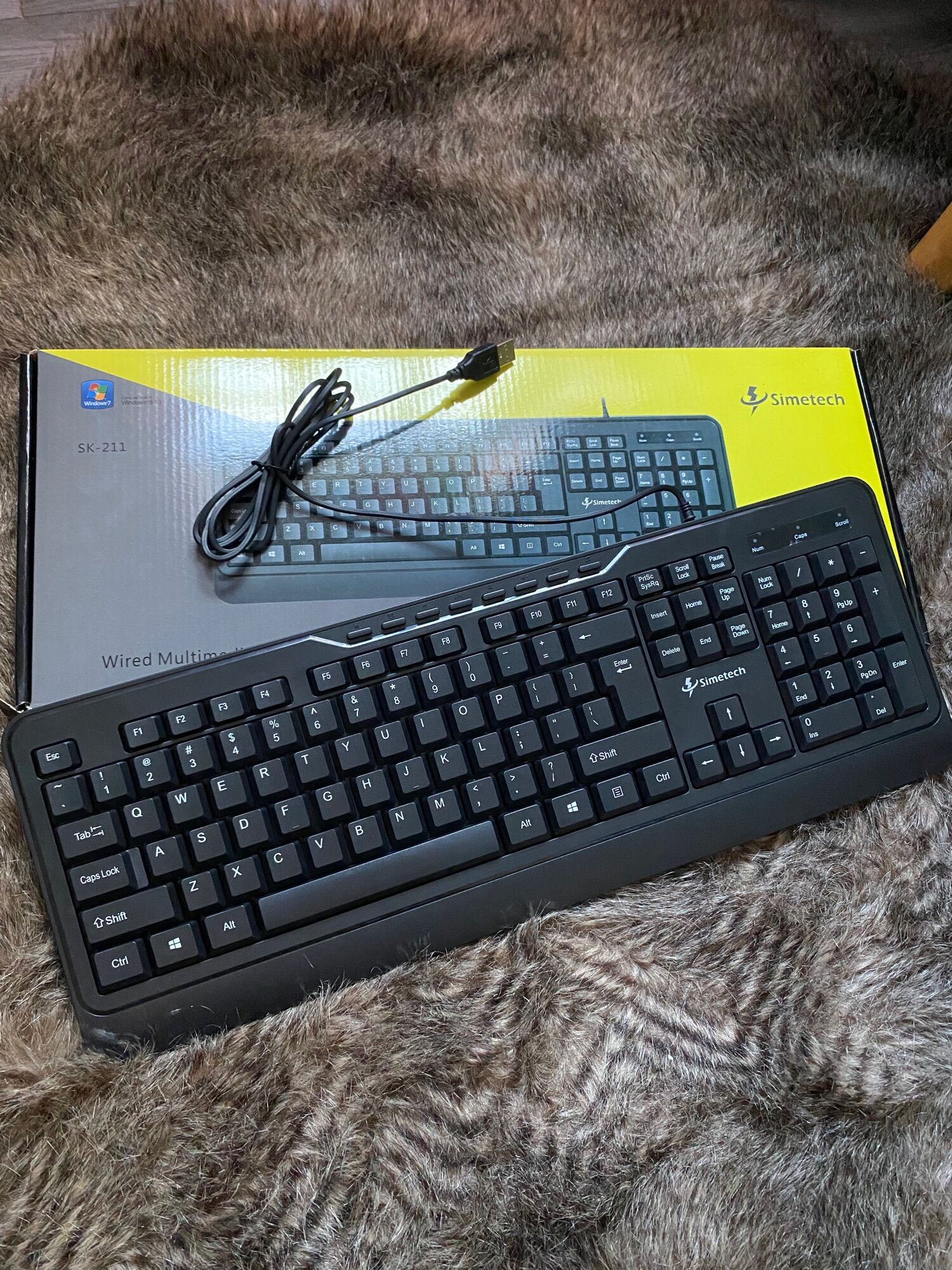 [HCM]Bàn Phím SiMETECH SK-211 Multi