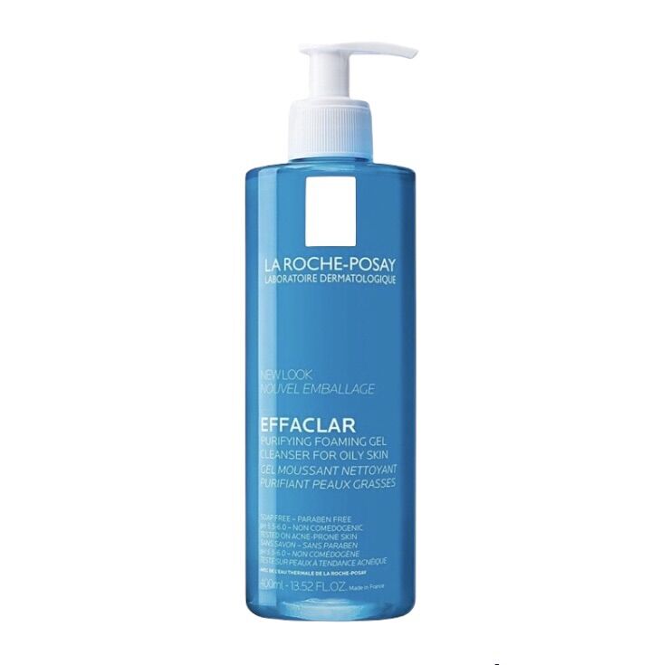 Sữa rửa mặt giảm nhờn cho da dầu mụn la roche-posay effaclar 400ml