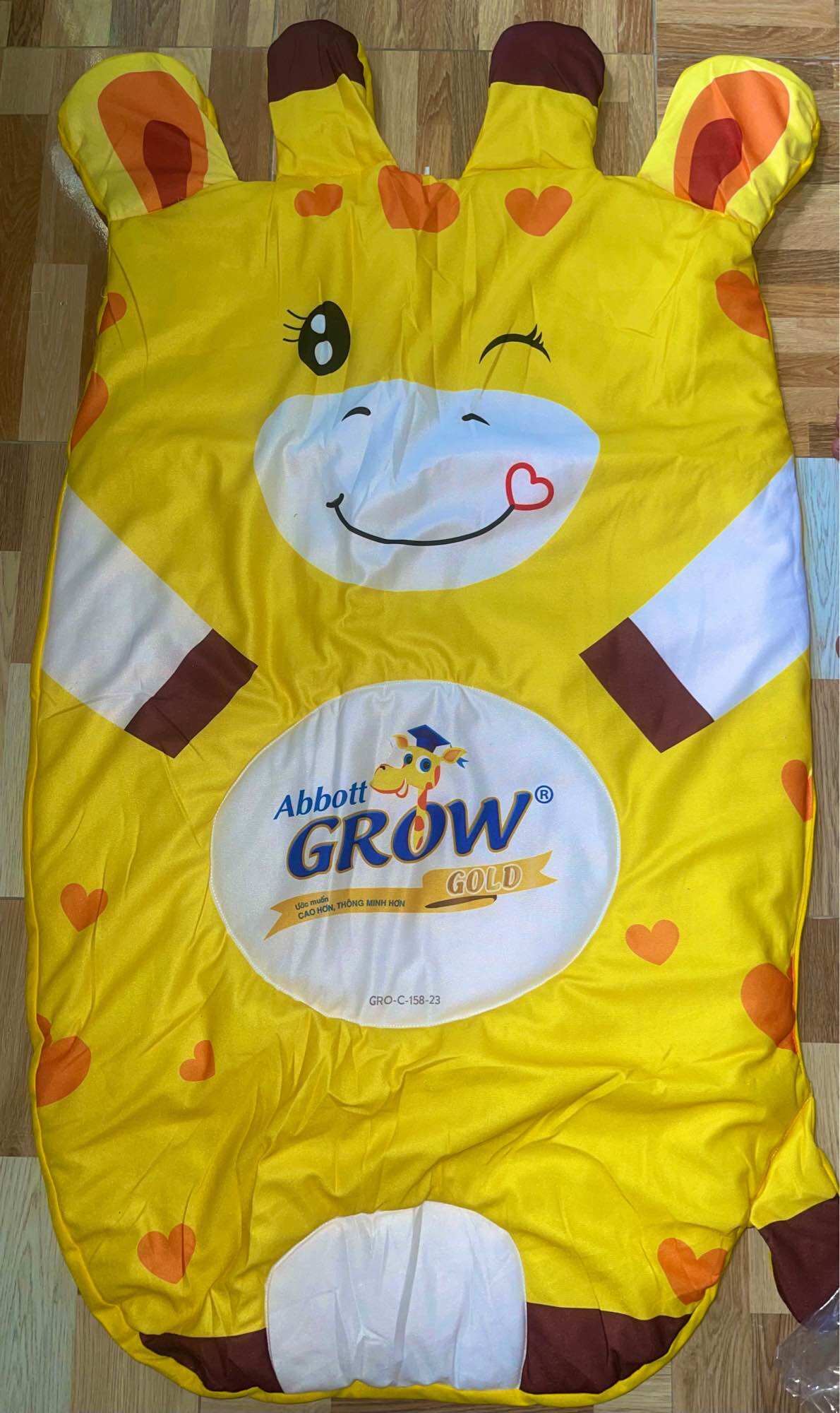 Thảm chăn grow kèm gối cho bé