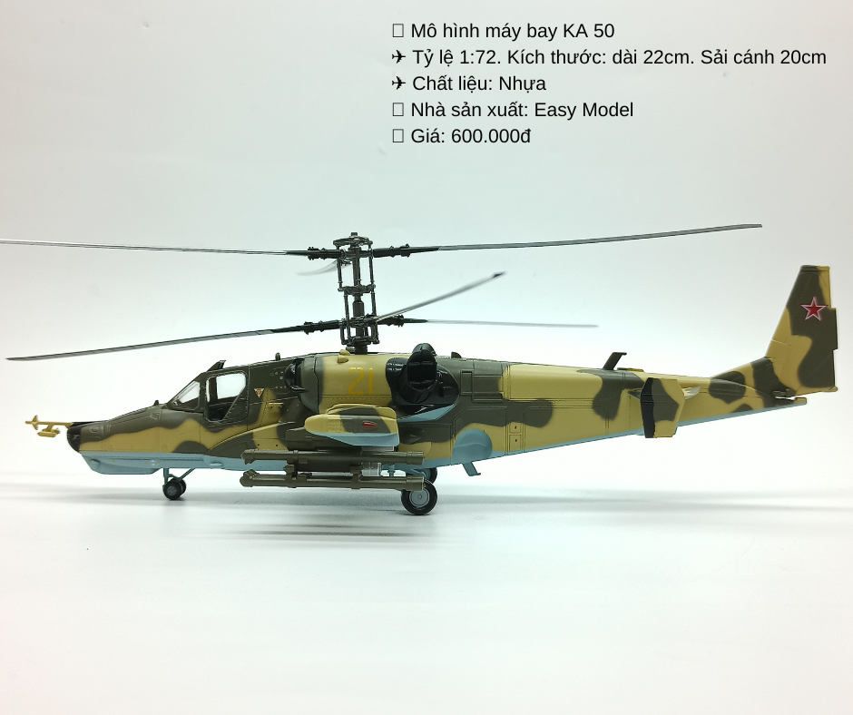 Mô hình máy bay trực thăng tỷ lệ 1/72
