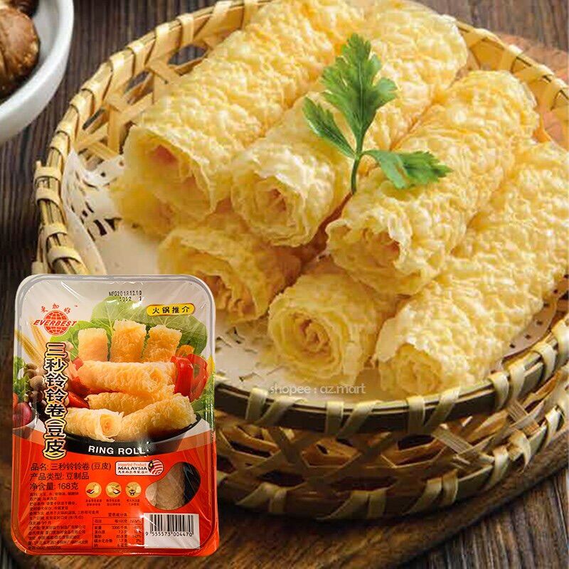 TÀU HỦ KY - HỦ TRÚC CUỘN RING ROLL