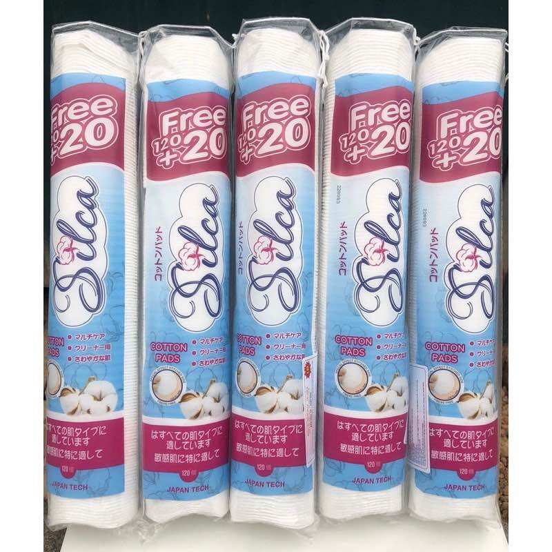 Bông Tẩy Trang Silca Free 140 miếng