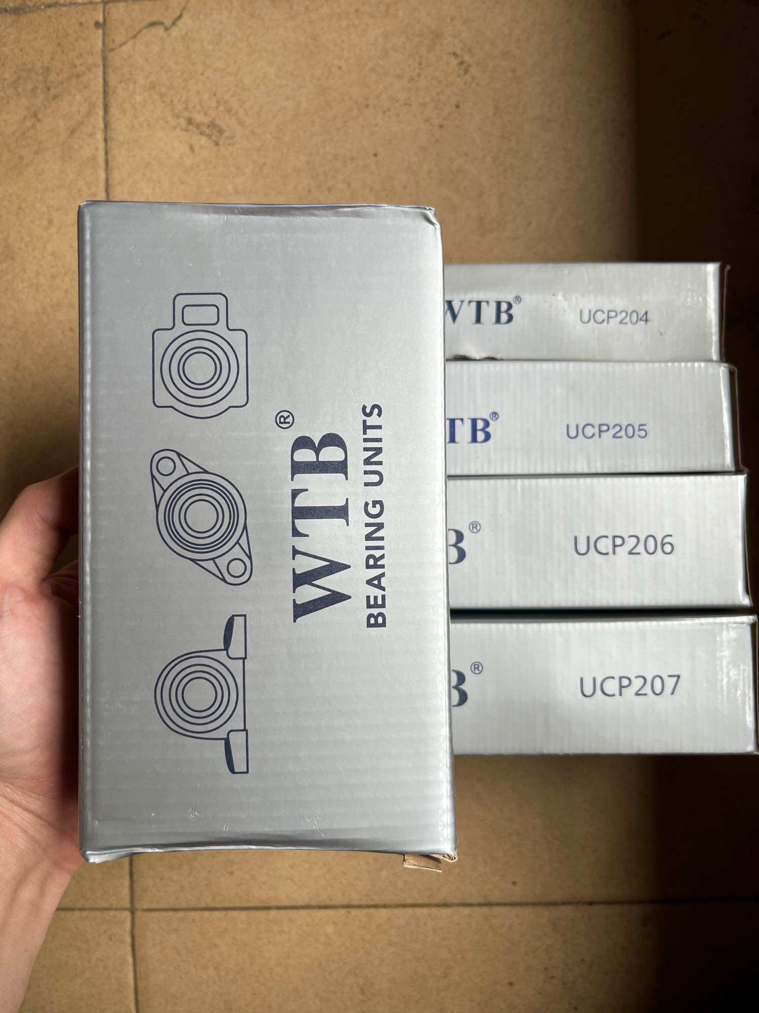 Gối đỡ vòng bi UCP 208 bạc đạn rùa lỗ 40