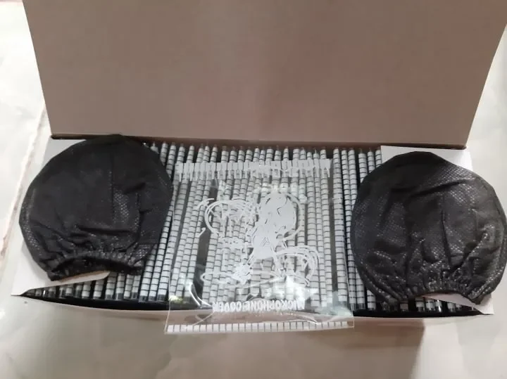 Đầu bọc micro màu đen chống khuẩn 100 cái