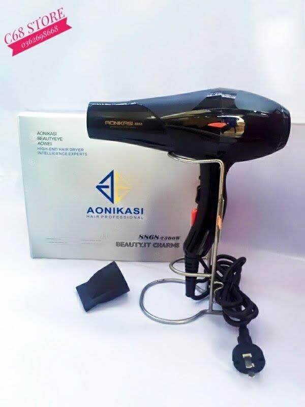 ⚡chính hãng⚡ máy sấy tóc 2 chiều aonikasi 8868 2300w có đèn led