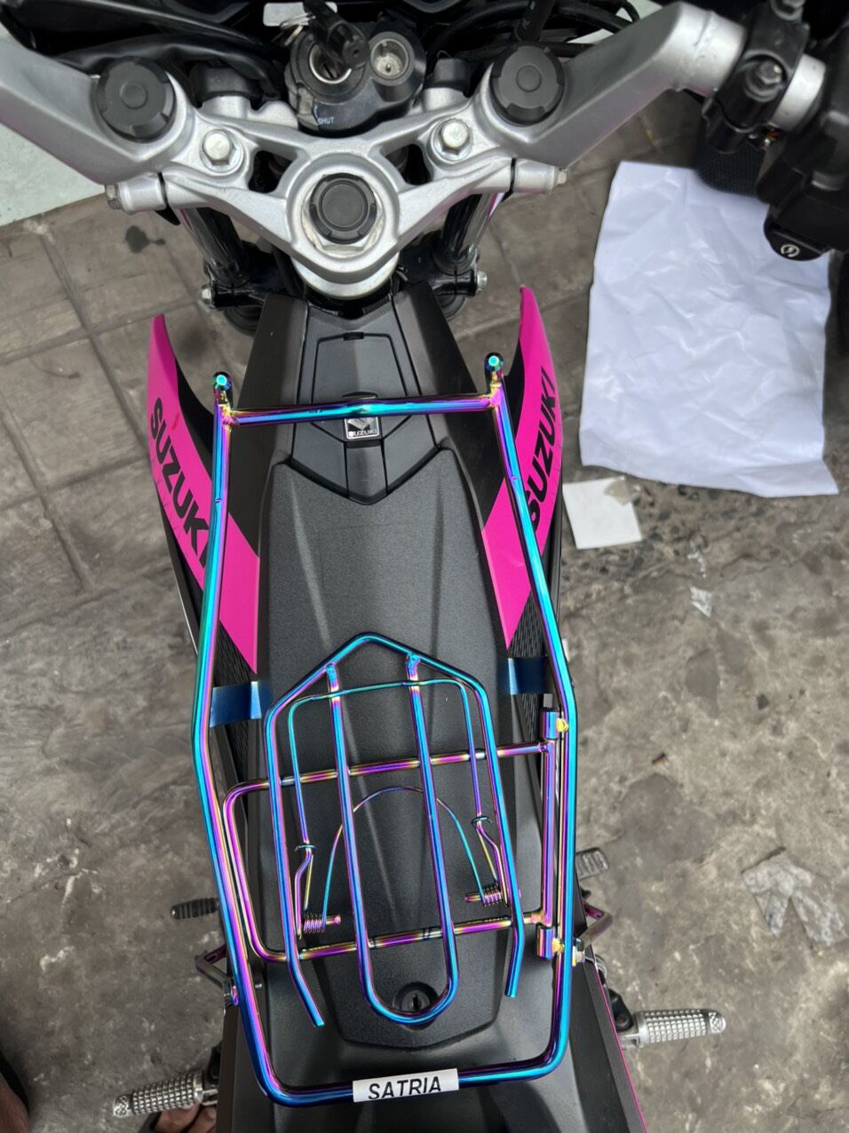 baga titan raider,satria loại dầy