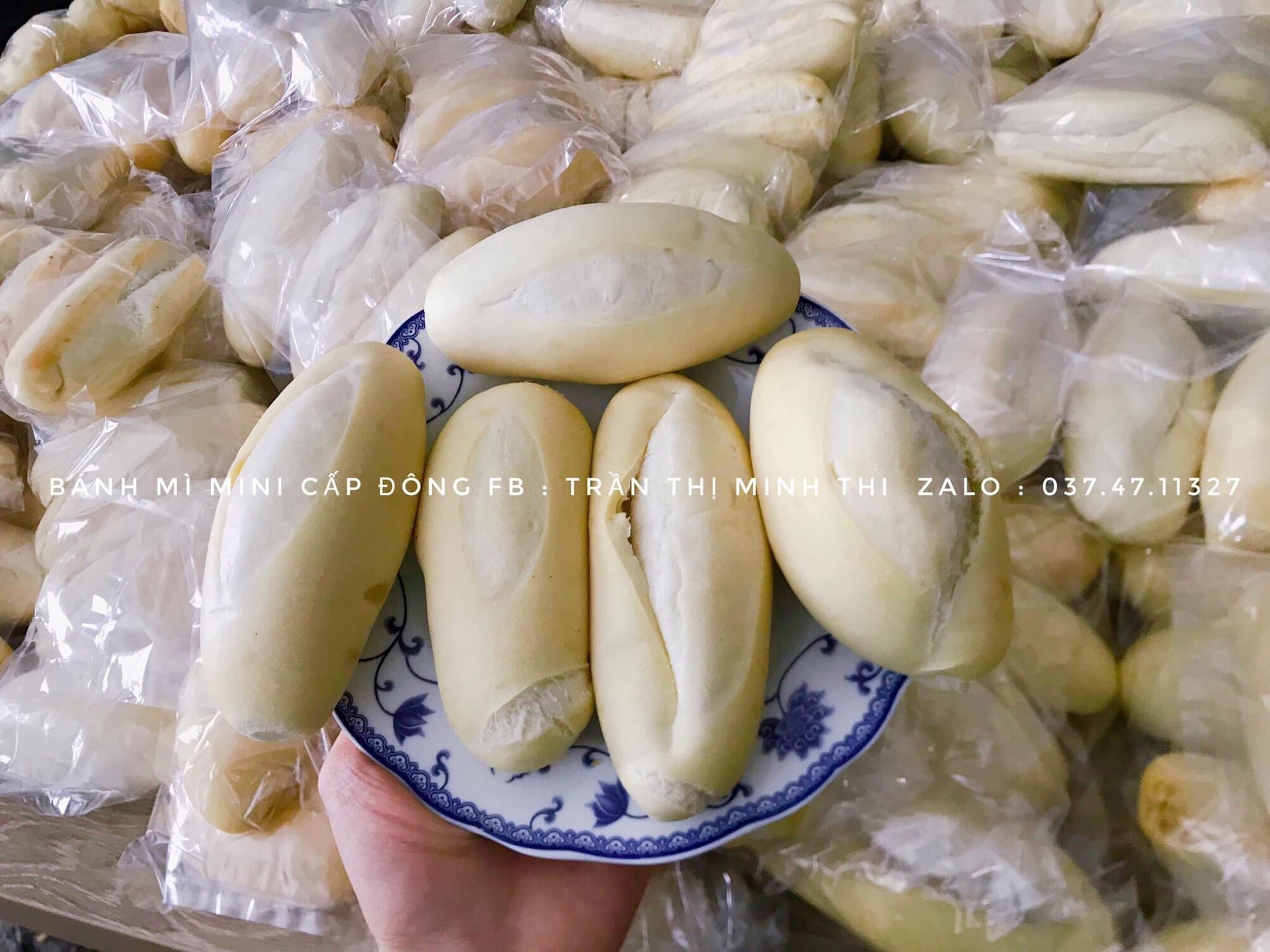 Bánh mì cấp đông mini