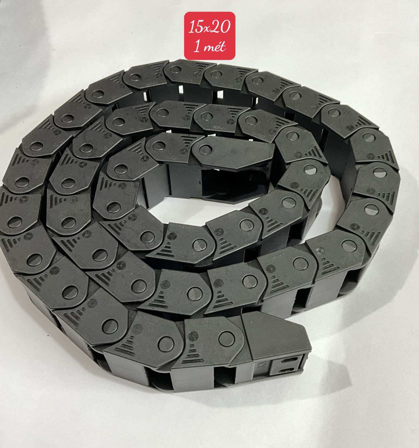 Xích nhựa đi dây điện CNC / máng xích (dài 1m)