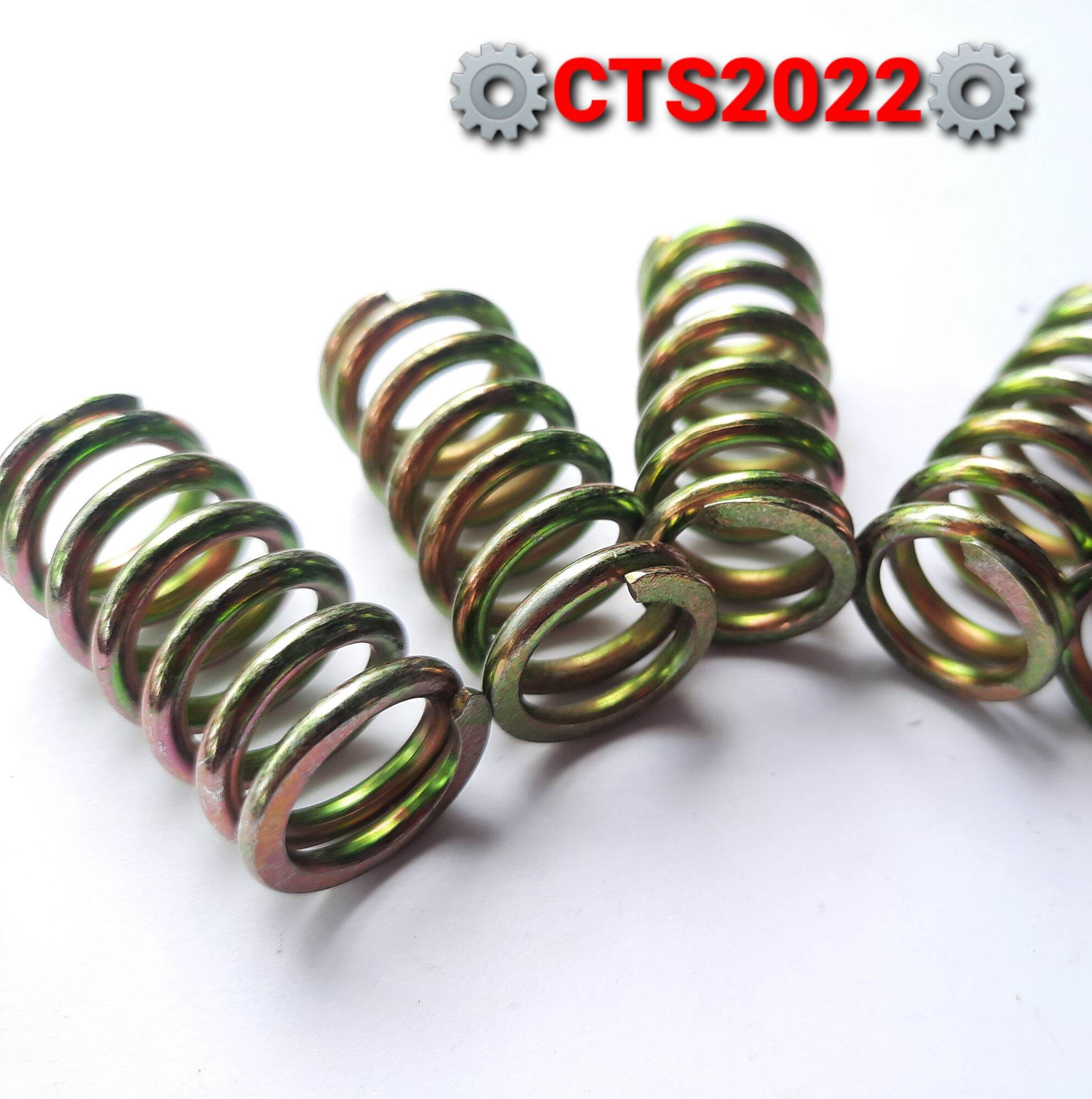Lò xo nén thép xi phi 20mm sợi 3.0mm dài 40mm