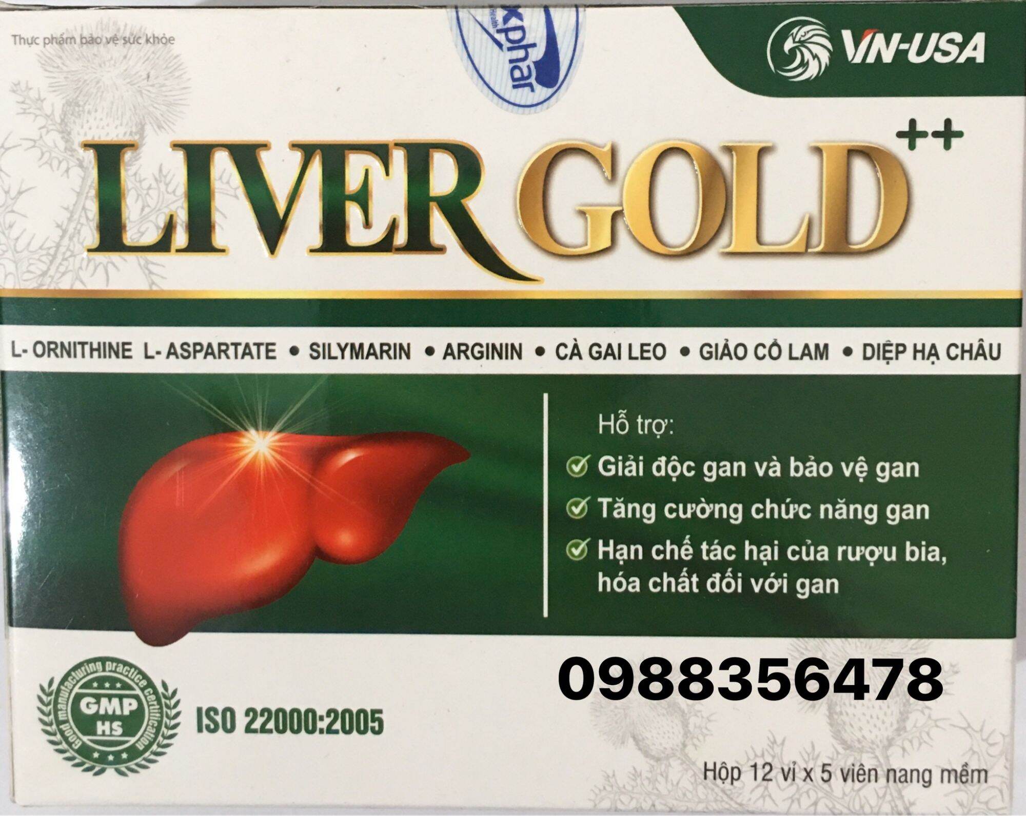 giải độc gan liver gold