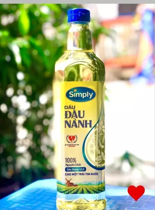 Dầu Đậu Lành Simply 1 lít