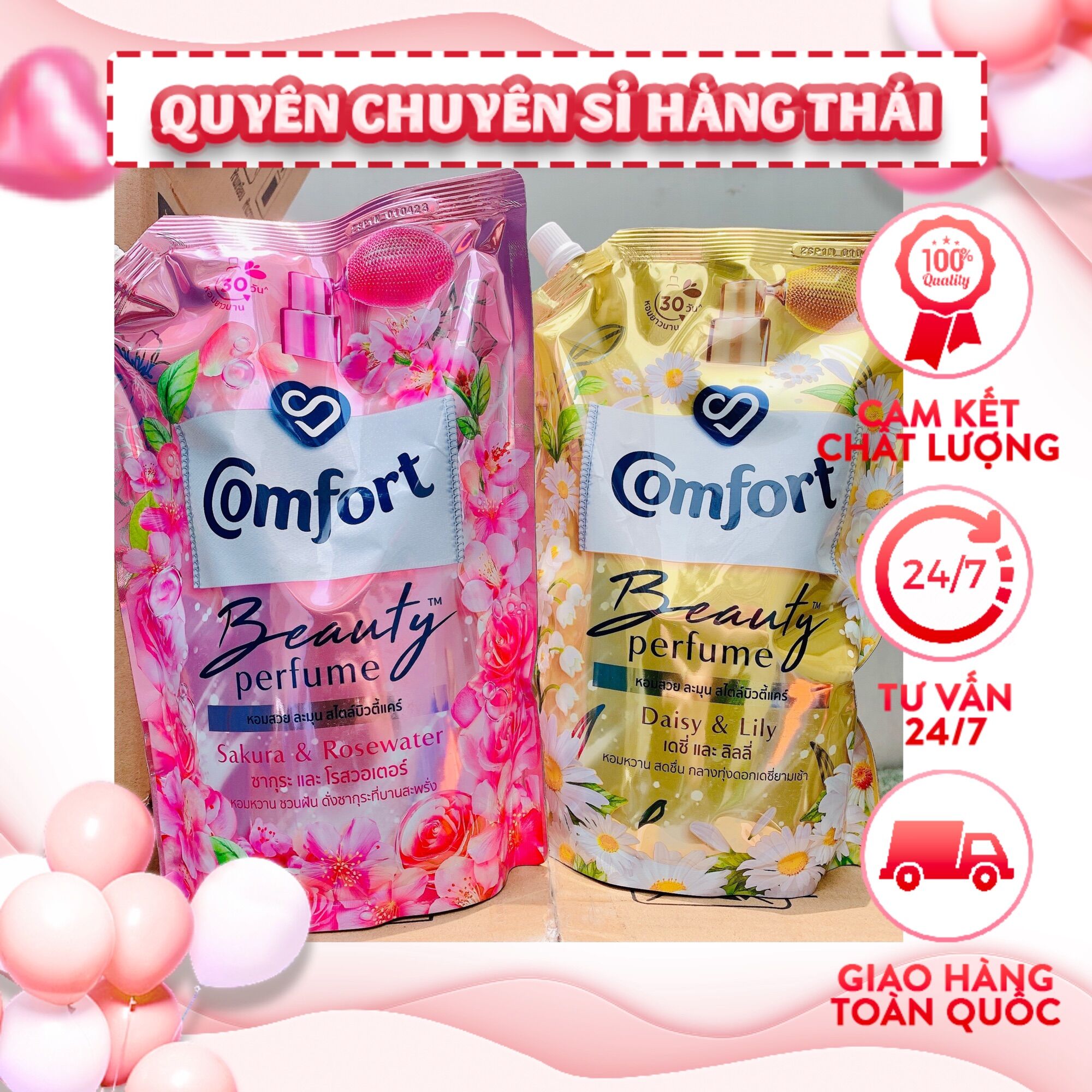 Nước xả comfort 1150ml nội địa thái lan