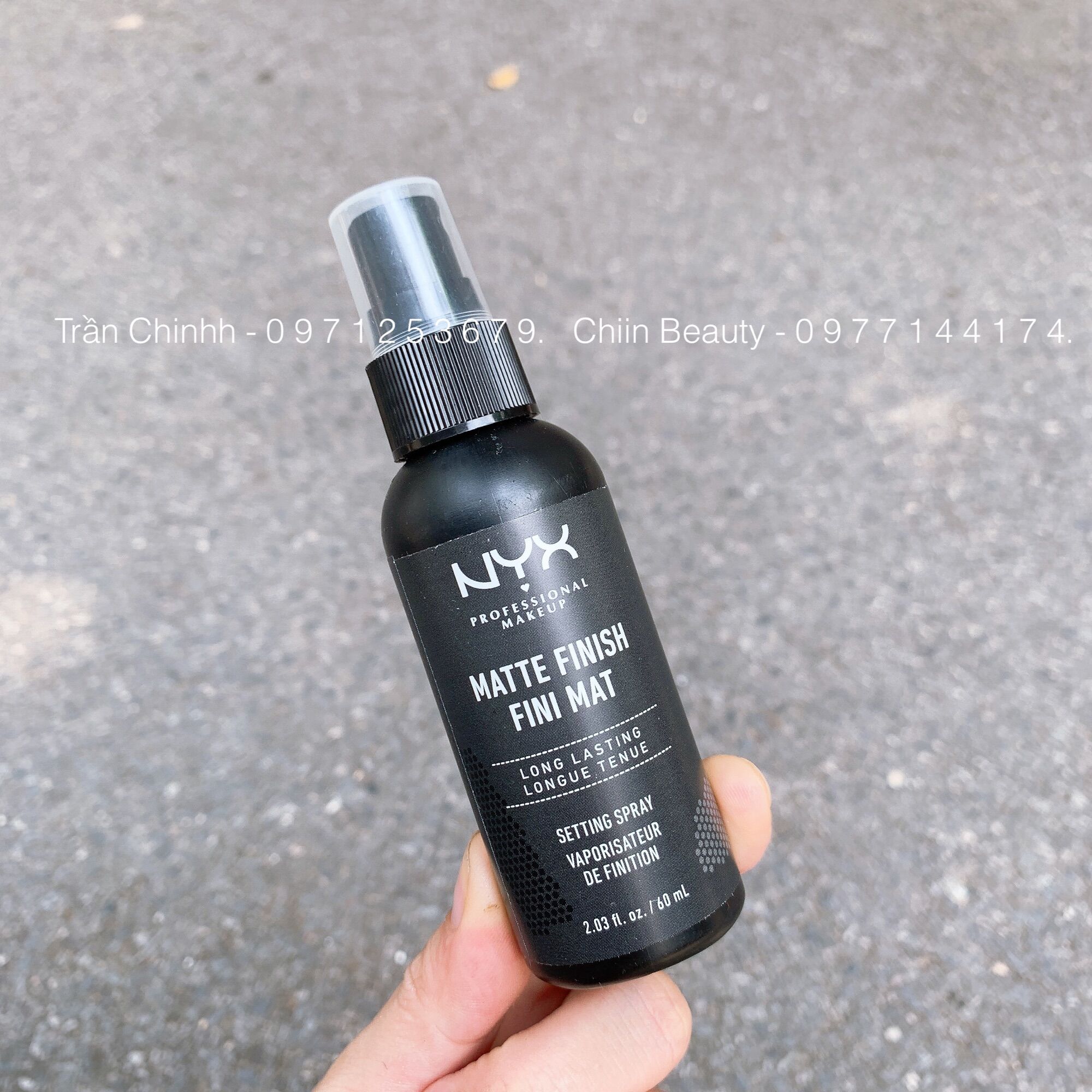 Xịt khoáng khoá nền NYX Professional Makeup Setting Spray