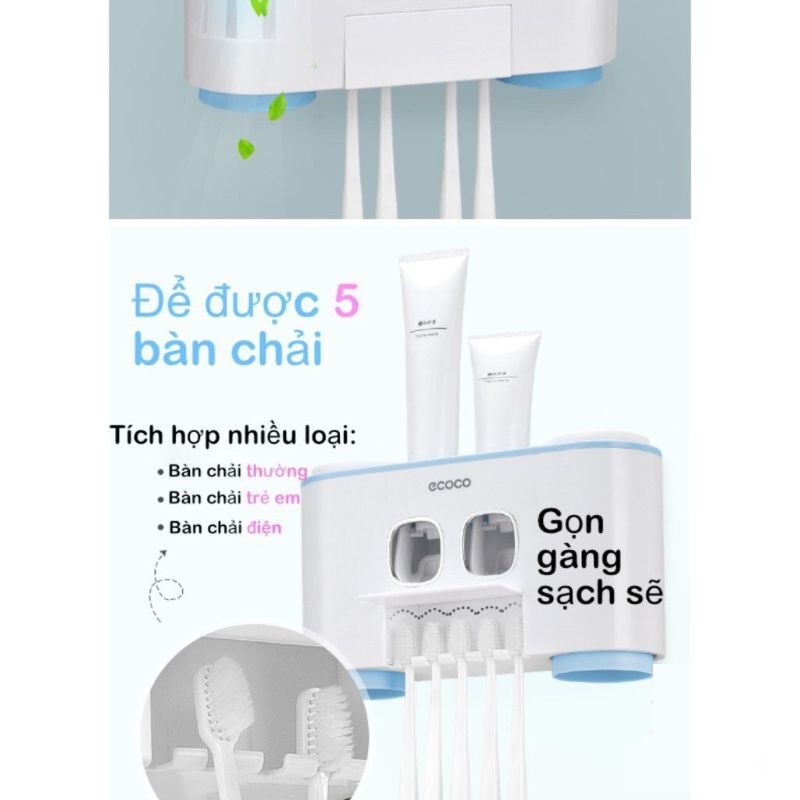 [ HÀNG CHÍNH HÃNG] Nhả kem ECOCO 4  cốc sang trọng tiện dụng