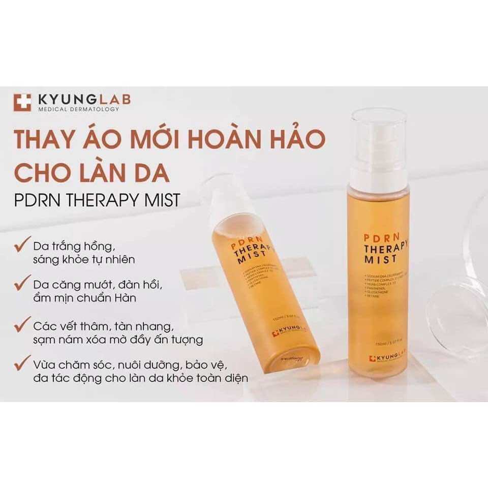 Xịt khoáng dưỡng ẩm KYUNG LAB PDRN THERAPY MIST 150ml chính hãng