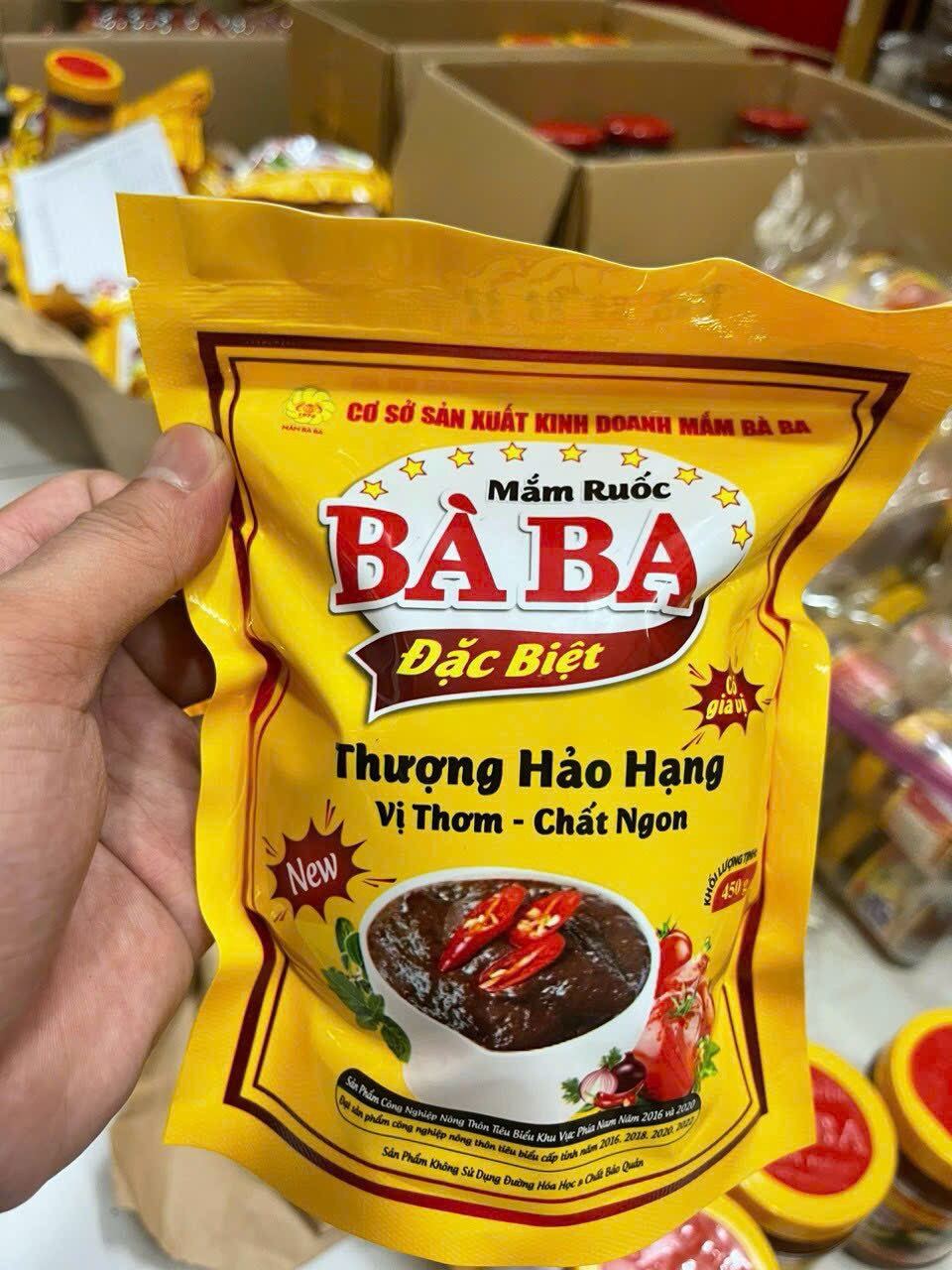 Mắm ruốc bà ba - hương vị đậm đà